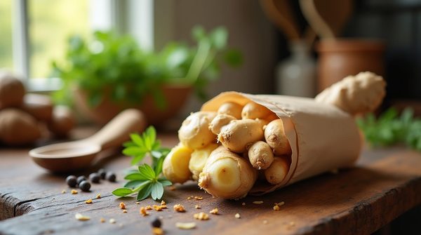Gingembre naturel pour nausées : comprendre son efficacité et ses modes d'utilisation